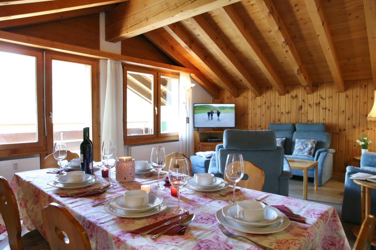 Monte Rosa Taesch, Apartments Mit Wellness Bereich エクステリア 写真