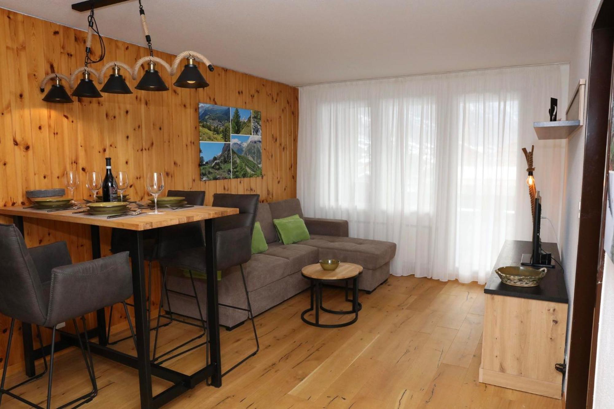 Monte Rosa Taesch, Apartments Mit Wellness Bereich エクステリア 写真